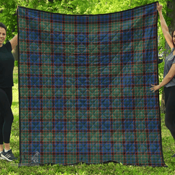 Scottish Nicolson Hunting Ancient Clan Tartan Quilt - Classic Scottish Plaid Tartan Plaid