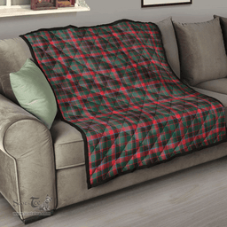Scottish Cumming Hunting Modern Clan Tartan Quilt - Classic Scottish Plaid Tartan Plaid