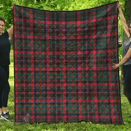 Scottish Cumming Hunting Modern Clan Tartan Quilt - Classic Scottish Plaid Tartan Plaid