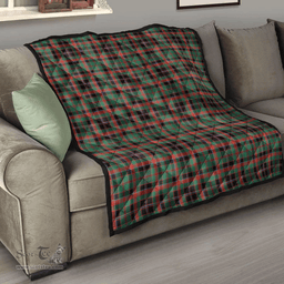 Scottish Cumming Hunting Ancient Clan Tartan Quilt - Classic Scottish Plaid Tartan Plaid
