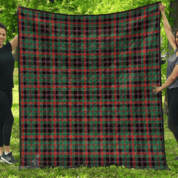 Scottish Cumming Hunting Ancient Clan Tartan Quilt - Classic Scottish Plaid Tartan Plaid