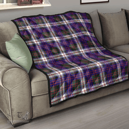 Scottish MacDonald Dress Modern Clan Tartan Quilt - Classic Scottish Plaid Tartan Plaid