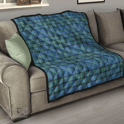 Scottish Matheson Hunting Ancient Clan Tartan Quilt - Classic Scottish Plaid Tartan Plaid