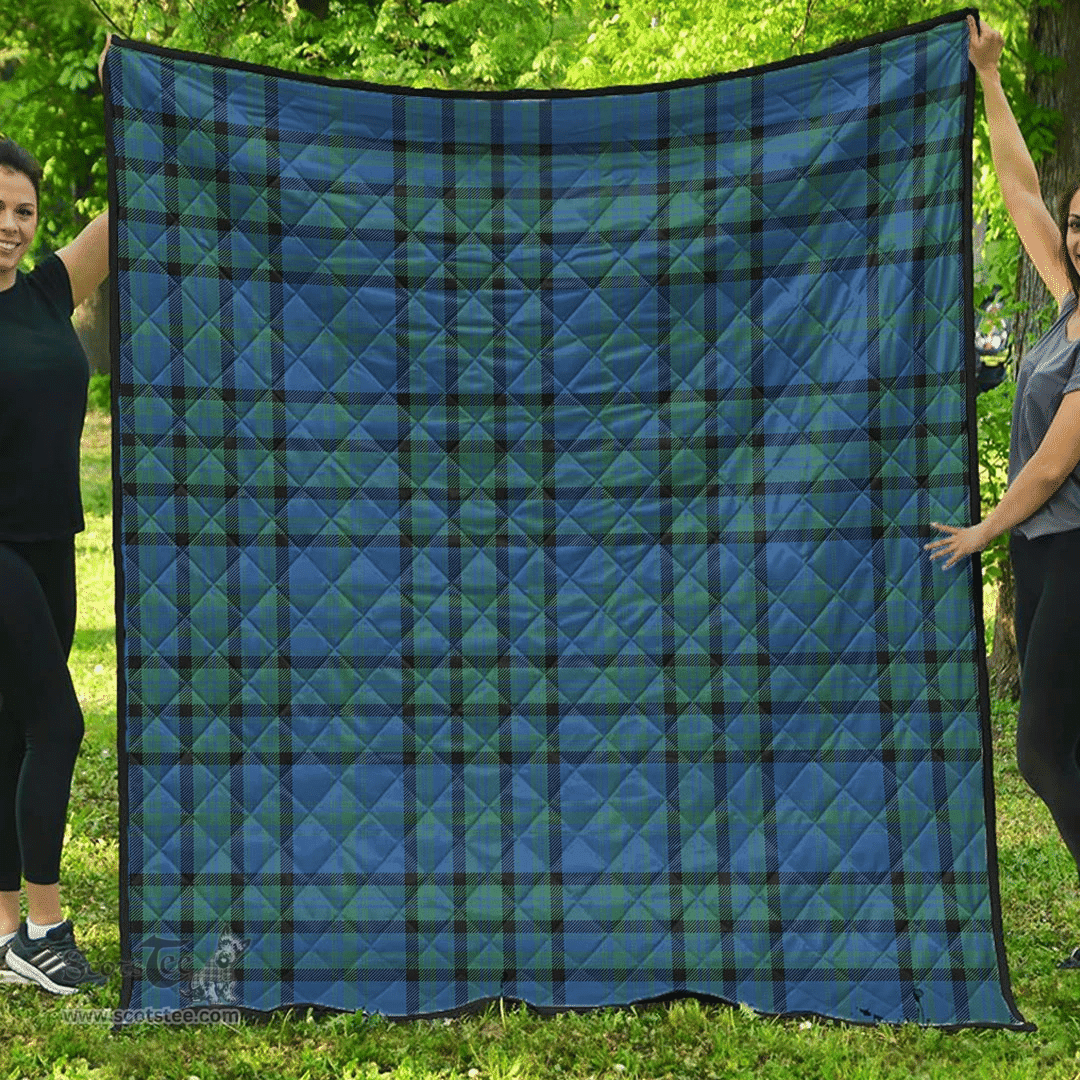 Scottish Matheson Hunting Ancient Clan Tartan Quilt - Classic Scottish Plaid Tartan Plaid