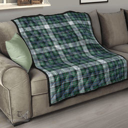 Scottish MacKenzie Dress Ancient Clan Tartan Quilt - Classic Scottish Plaid Tartan Plaid