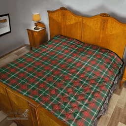 Scottish Prince of Wales Clan Tartan Quilt - Classic Scottish Plaid Tartan Plaid