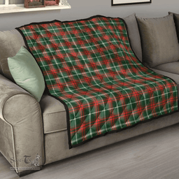 Scottish Prince of Wales Clan Tartan Quilt - Classic Scottish Plaid Tartan Plaid