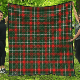 Scottish Prince of Wales Clan Tartan Quilt - Classic Scottish Plaid Tartan Plaid