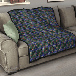 Scottish Ogilvie of Airlie Ancient Clan Tartan Quilt - Classic Scottish Plaid Tartan Plaid