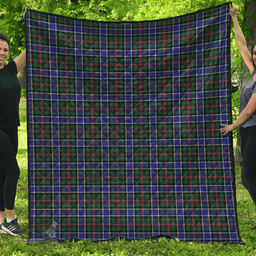 Scottish Ogilvie of Airlie Ancient Clan Tartan Quilt - Classic Scottish Plaid Tartan Plaid