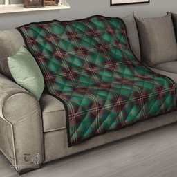 Scottish Chisholm Hunting Ancient Clan Tartan Quilt - Classic Scottish Plaid Tartan Plaid