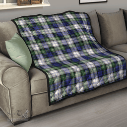 Scottish Gordon Dress Modern Clan Tartan Quilt - Classic Scottish Plaid Tartan Plaid