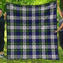 Scottish Gordon Dress Modern Clan Tartan Quilt - Classic Scottish Plaid Tartan Plaid