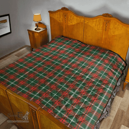 Scottish Princess Margaret Clan Tartan Quilt - Classic Scottish Plaid Tartan Plaid