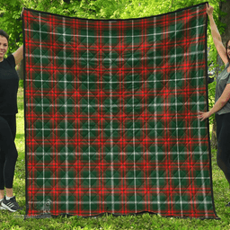 Scottish Princess Margaret Clan Tartan Quilt - Classic Scottish Plaid Tartan Plaid