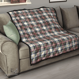 Scottish Stewart Dress Ancient Clan Tartan Quilt - Classic Scottish Plaid Tartan Plaid