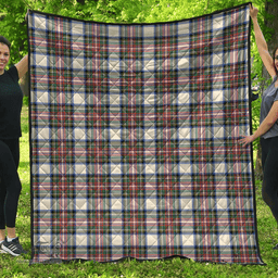 Scottish Stewart Dress Ancient Clan Tartan Quilt - Classic Scottish Plaid Tartan Plaid