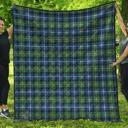 Scottish MacNeill of Barra Ancient Clan Tartan Quilt - Classic Scottish Plaid Tartan Plaid
