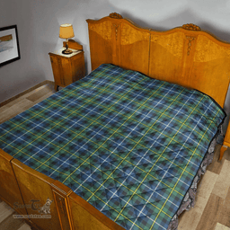 Scottish MacNeill of Barra Ancient Clan Tartan Quilt - Classic Scottish Plaid Tartan Plaid