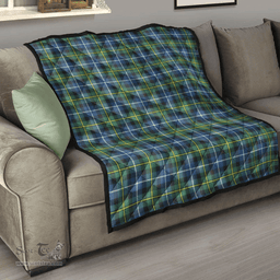 Scottish MacNeill of Barra Ancient Clan Tartan Quilt - Classic Scottish Plaid Tartan Plaid