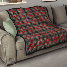 Scottish Anderson of Arbrake Clan Tartan Quilt - Classic Scottish Plaid Tartan Plaid
