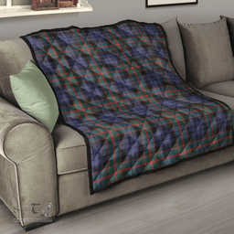 Scottish Fletcher of Dunans Clan Tartan Quilt - Classic Scottish Plaid Tartan Plaid
