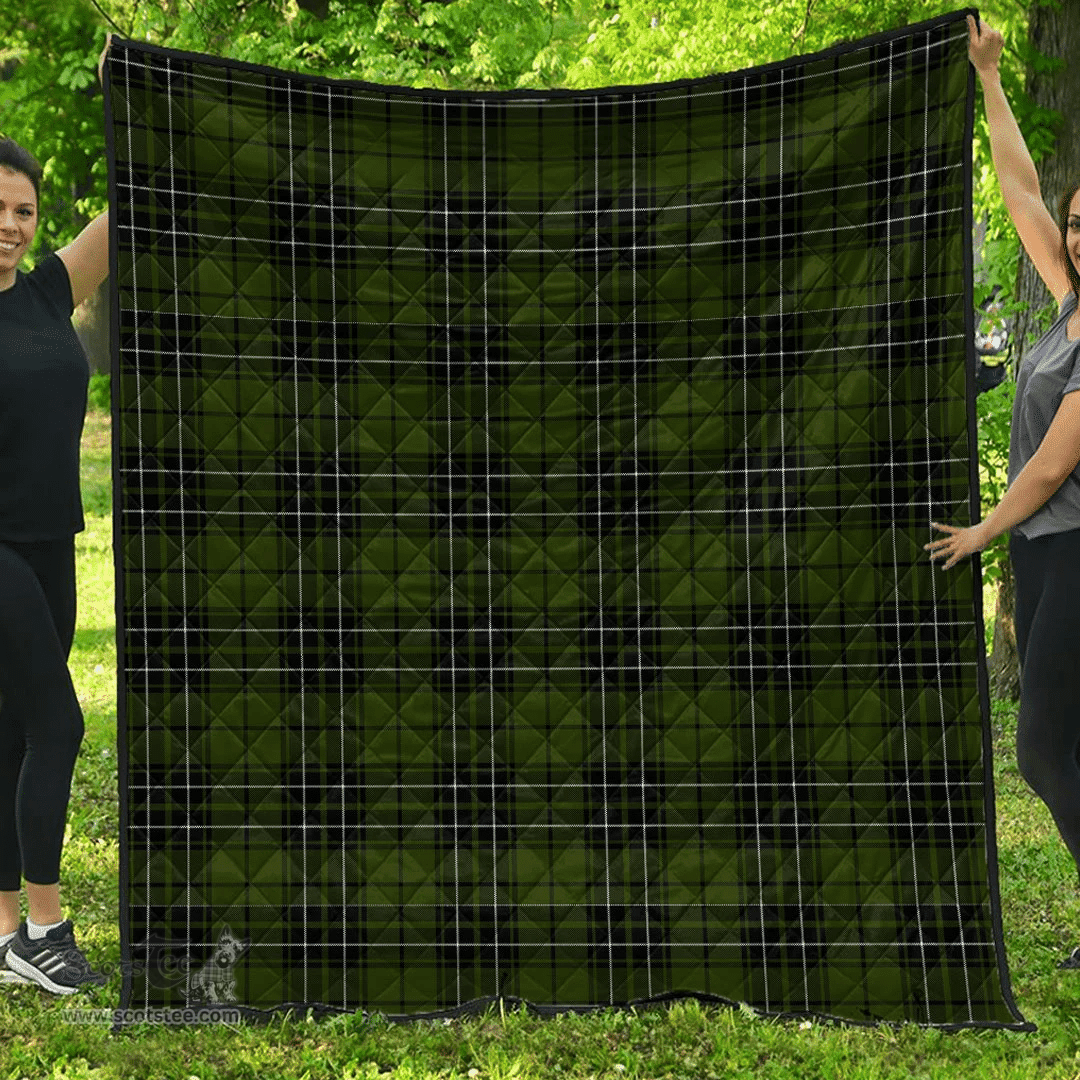 Scottish MacLean Hunting Ancient Clan Tartan Quilt - Classic Scottish Plaid Tartan Plaid