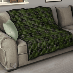 Scottish MacLean Hunting Ancient Clan Tartan Quilt - Classic Scottish Plaid Tartan Plaid