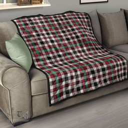 Scottish Borthwick Dress Ancient Clan Tartan Quilt - Classic Scottish Plaid Tartan Plaid