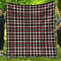 Scottish Borthwick Dress Ancient Clan Tartan Quilt - Classic Scottish Plaid Tartan Plaid