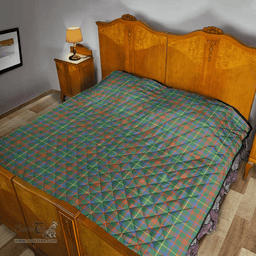 Scottish MacKintosh Hunting Ancient Clan Tartan Quilt - Classic Scottish Plaid Tartan Plaid