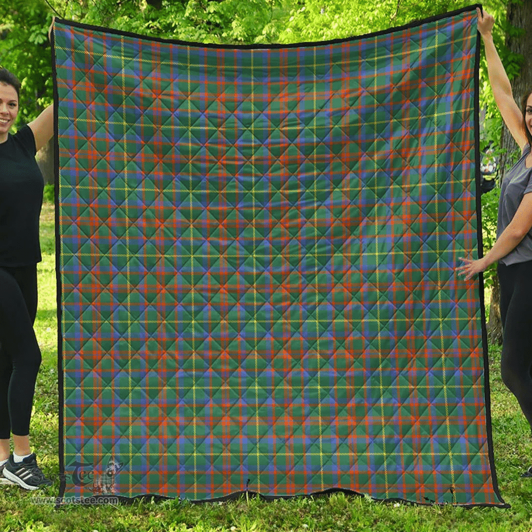 Scottish MacKintosh Hunting Ancient Clan Tartan Quilt - Classic Scottish Plaid Tartan Plaid