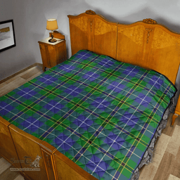 Scottish Turnbull Hunting Clan Tartan Quilt - Classic Scottish Plaid Tartan Plaid