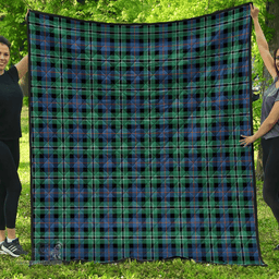 Scottish Rose Hunting Ancient Clan Tartan Quilt - Classic Scottish Plaid Tartan Plaid