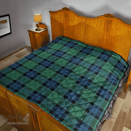 Scottish Graham of Menteith Ancient Clan Tartan Quilt - Classic Scottish Plaid Tartan Plaid