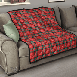 Scottish Stuart of Bute Clan Tartan Quilt - Classic Scottish Plaid Tartan Plaid