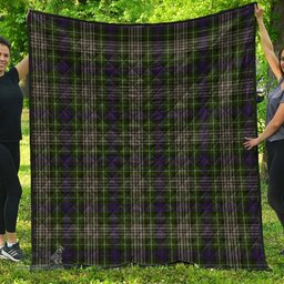 Scottish Davidson Tulloch Dress Clan Tartan Quilt - Classic Scottish Plaid Tartan Plaid