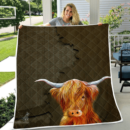 Scottish Haig Tartan Highland Cow Quilt - Tartan Plaid Quilt - Scottish Quilt Scottish Plaid Tartan Plaid - ScotsTee - scotstee.com