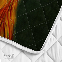 Scottish Gordon Tartan Highland Cow Quilt - Tartan Plaid Quilt - Scottish Quilt Scottish Plaid Tartan Plaid - ScotsTee - scotstee.com