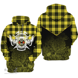 MacLeod Of Lewis Modern Clan Tartan Hoodie - Scottish Thistle Style