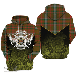 Scott Brown Modern Clan Tartan Hoodie - Scottish Thistle Style