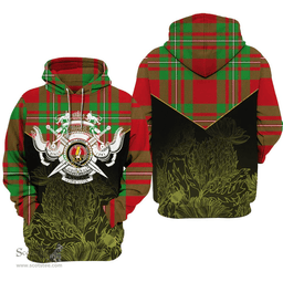 Callander Modern Clan Tartan Hoodie - Scottish Thistle Style