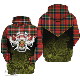 Lyle Tartans Clan Tartan Hoodie - Scottish Thistle Style