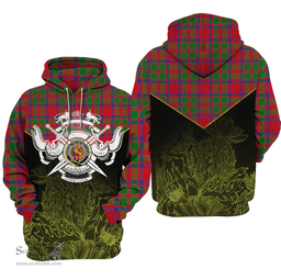 MacKintosh Modern Clan Tartan Hoodie - Scottish Thistle Style