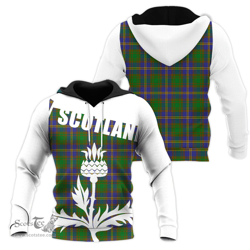 Strange Of Balkaskie Clan Tartan Hoodie - Scottish Thistle Style