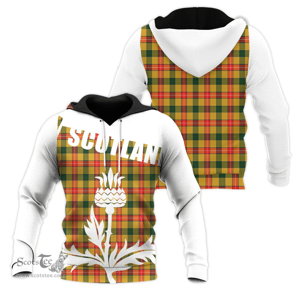 Baxter Clan Tartan Hoodie - Scottish Thistle Style