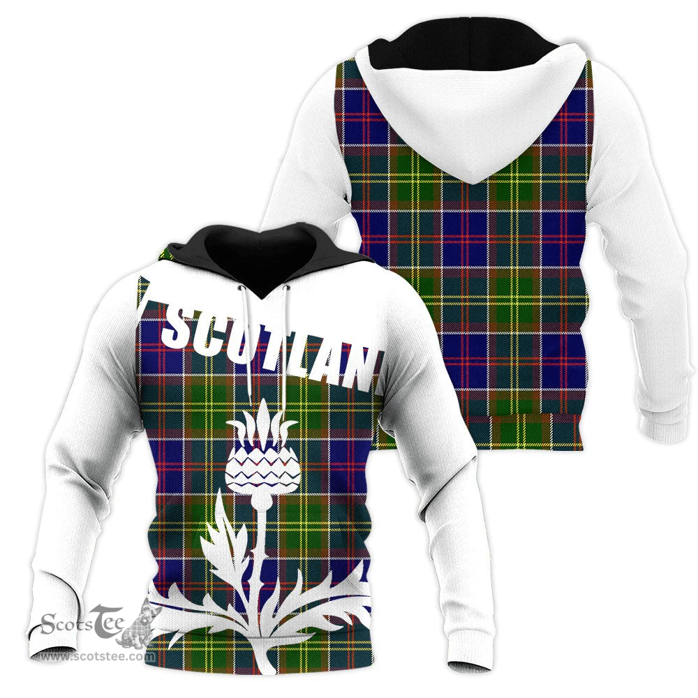 Arnott Clan Tartan Hoodie - Scottish Thistle Style