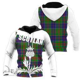 Stewart Of Appin Hunting Modern Clan Tartan Hoodie - Scottish Thistle Style