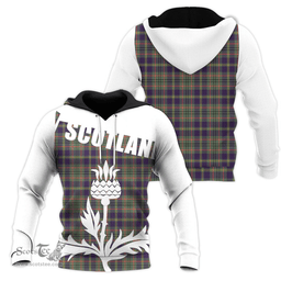 Taylor Weathered Clan Tartan Hoodie - Scottish Thistle Style