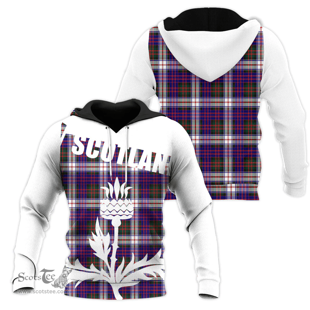 MacDonald Dress Modern Clan Tartan Hoodie - Scottish Thistle Style